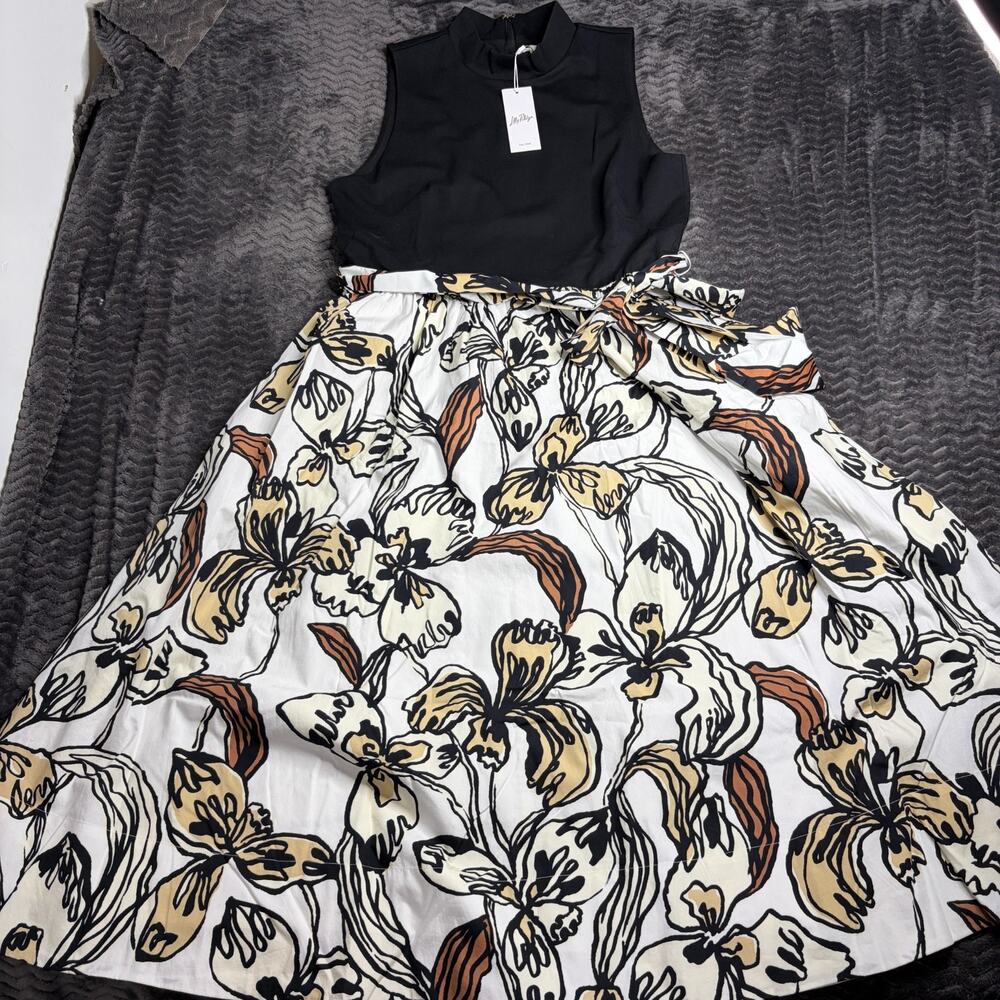 Lilly Pulitzer Prima Printed Sleeveless Midi-Dress Size 12 NWT